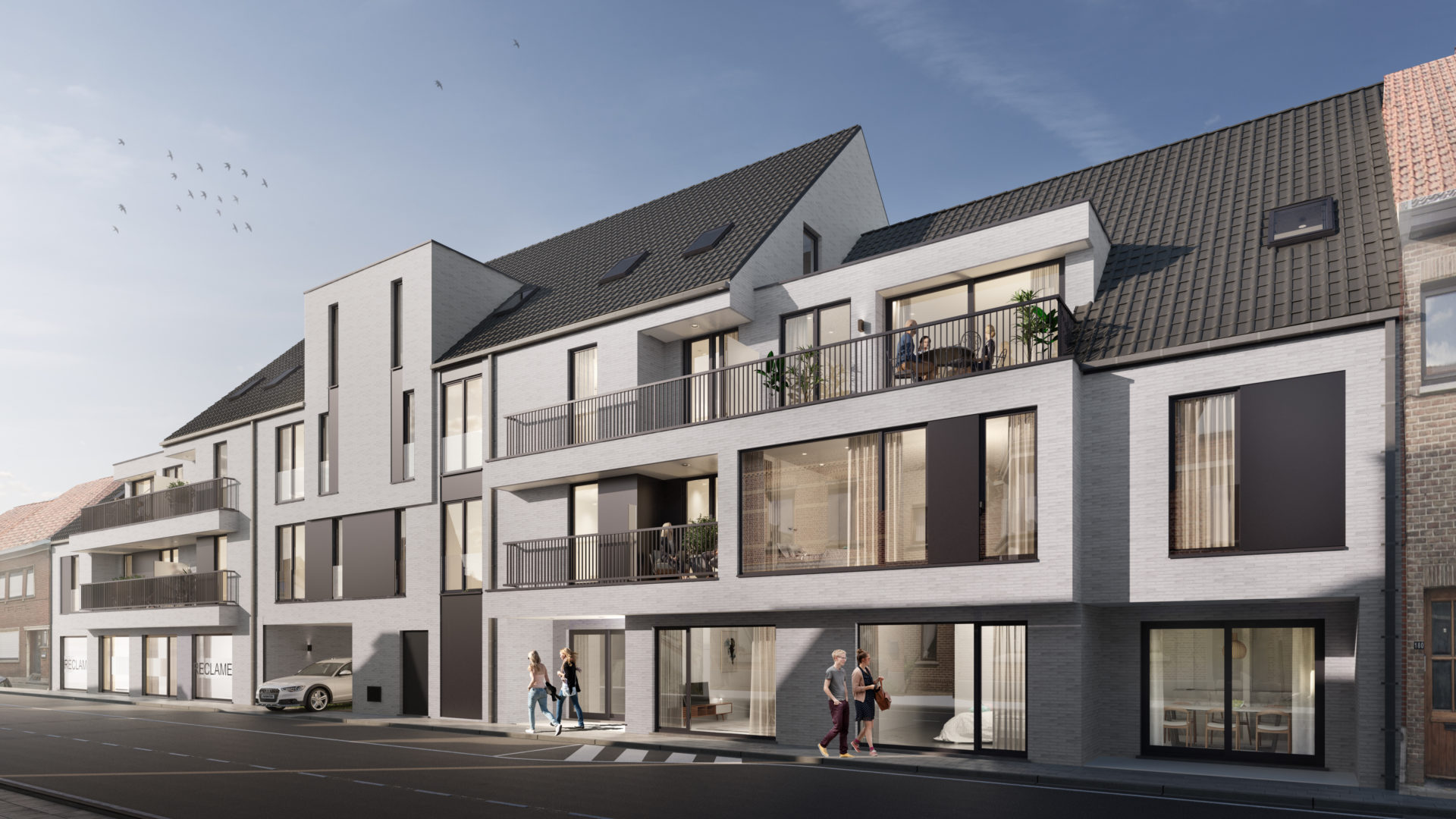 Albert & Jerome appartementen in Desselgem te koop | KUB Waregem