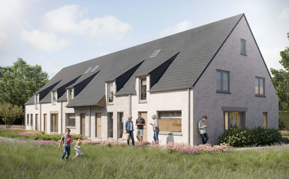 Rijwoningen in rustige groene omgeving van Esther Oudenaarde